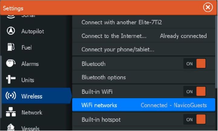 elite fs wifi connectivity