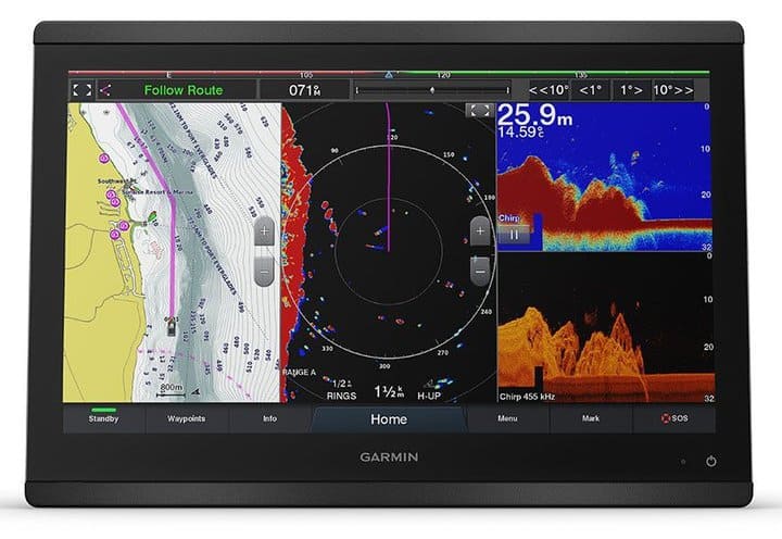 Garmin GPSMAP XSV touchscreen fish finder chartplotter